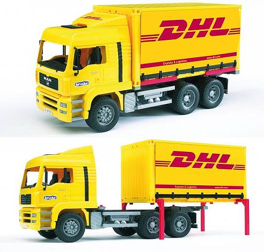 bruder man dhl